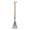 Kent & Stowe Stainless Steel Border Hand Shrub Rake 2 Kent & Stowe Stainless Steel Border Hand Shrub Rake -Green Bowers Sales Store 1031066