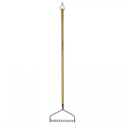 Kent & Stowe Carbon Steel Long Handled Soil Rake
