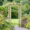 Zest Starlight Wooden Garden Arch -Green Bowers Sales Store 1077589