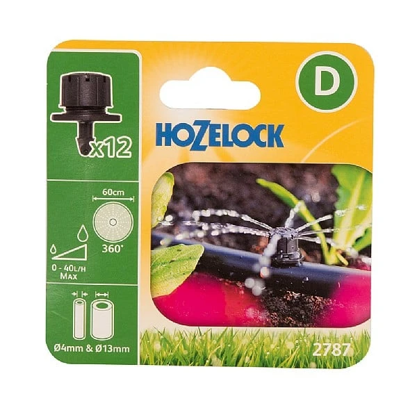 Hozelock End Of Line 360 Degree Adjustable Sprinkler (12 Pack) 3 Hozelock End Of Line 360 Degree Adjustable Sprinkler (12 Pack)
