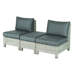 Kettler Palma Low Lounge Companion Set - White Wash -Green Bowers Sales Store 1178091 3