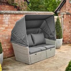 Kettler Palma Daybed - White Wash 9 Kettler Palma Daybed - White Wash -Green Bowers Sales Store 1178092 3