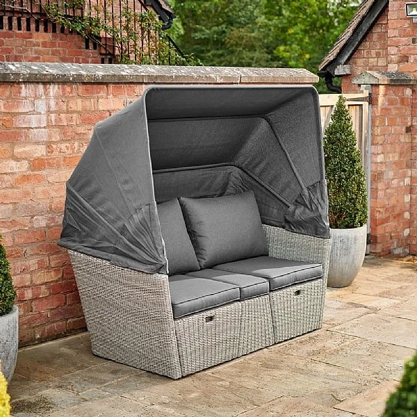 Kettler Palma Daybed - White Wash 5 Kettler Palma Daybed - White Wash - Image 3