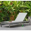 Lifestyle Garden Solana Stacking Wheel Lounger -Green Bowers Sales Store 1185107