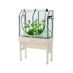 VegTrug Small WallHugger Greenhouse Frame & Multi Cover Set 7 VegTrug Small WallHugger Greenhouse Frame & Multi Cover Set -Green Bowers Sales Store 1187443 2