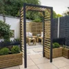 Forest Slatted Arch -Green Bowers Sales Store 1227075