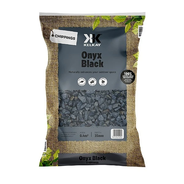 Onyx Black Chippings Bulk Bag 5 Onyx Black Chippings Bulk Bag - Image 3