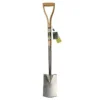 Burgon & Ball RHS Stainless Steel Steel Border Spade 1 Burgon & Ball RHS Stainless Steel Steel Border Spade -Green Bowers Sales Store 381268