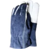 Premium Leather Mens Gardening Gloves Blue - Large -Green Bowers Sales Store 42929