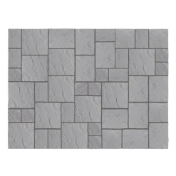 Abbey Paving Random 10.22m² Patio Kit (Various Colours) -Green Bowers Sales Store ABBRAN10M 2