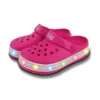 Town & Country Kids Eva Light Up Cloggies Pink